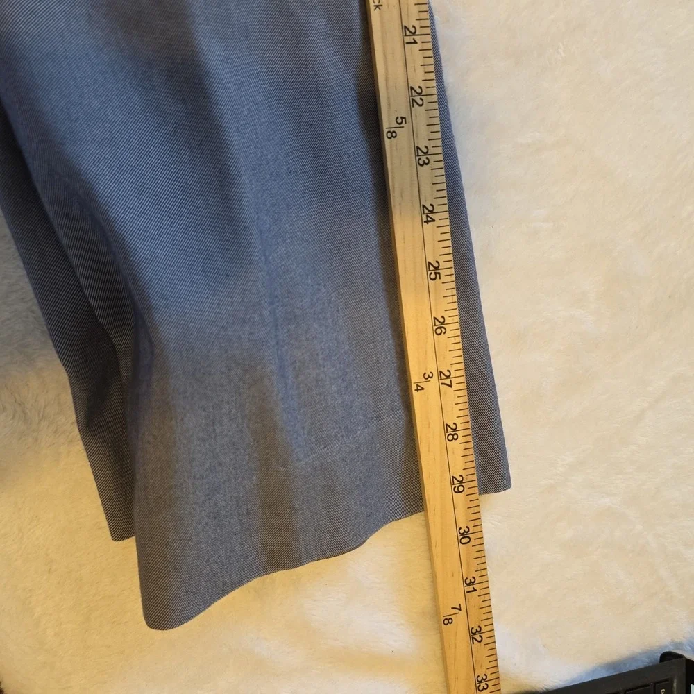 Mizzen & Main Performance Chino Mens Pants 34x29 Solid Light Blue Cotton Blend